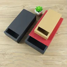 Weiye store черный/красный/коричневый цвет 10 шт. 12 размер маленький/большой ящик коробка упаковочная коробка для чая коричневый сахар Подарочная коробка на заказ