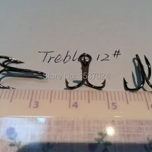 Новинка Крючки Тройные крючки колючей крючок из высокоуглеродистой стали размер: 12# количество: 5000 шт прямые поставки от производителя, Гарантия качества