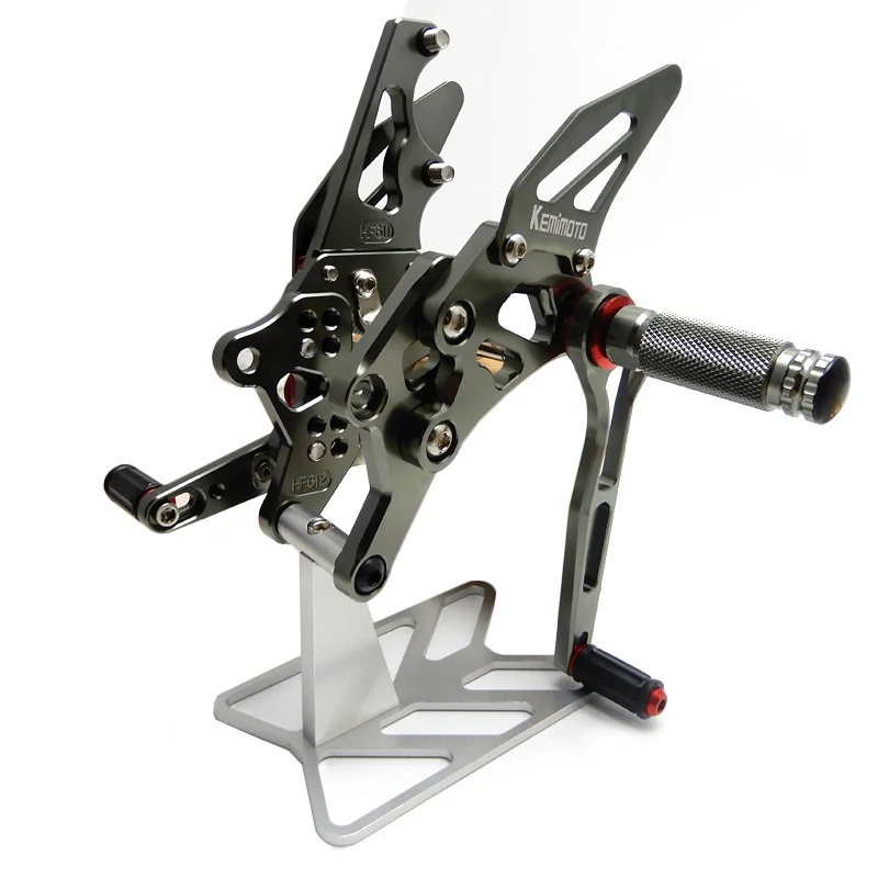 KEMIMOTO Rearset для Yamaha R25 R3 MT25 MT03 CNC набор регулируемых задних ног подножки YZF-R3 YZF-R25 MT-03 MT-25 MT 03 MT 25