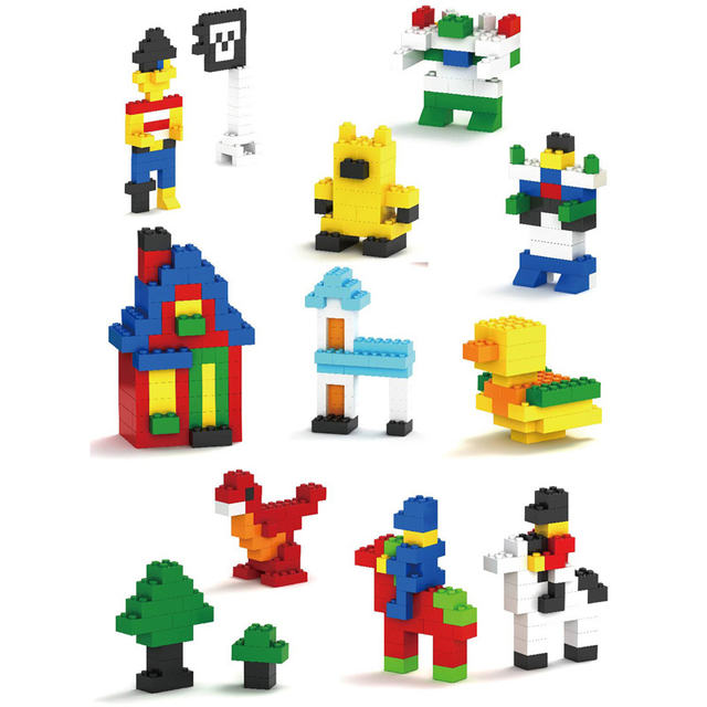 1000 Pieces Building Blocks Legoings City DIY Creative Bricks Bulk Model Figures Educational Kids Toys Compatible All Brands