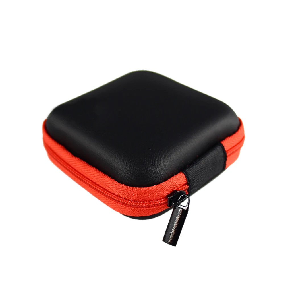 Горячая мини молния Жесткий чехол наушники из искусственной кожи сумка для хранения защитный USB кабель органайзер, портативные наушники