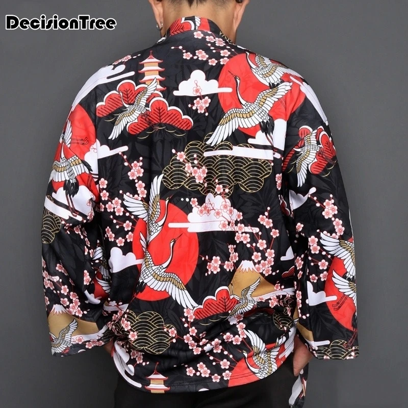 2019 summer mens kimono japanese clothes streetwear casual kimonos jackets harajuku japan style cardigan outwear 2019 summer mens kimono japanese clothes streetwear casual kimonos jackets harajuku japan style cardigan outwear