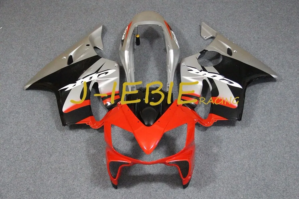 

Red silver black Injection Fairing Body Work Frame Kit for HONDA CBR600 CBR 600 CBR600F F4I 2004 2005 2006 2007