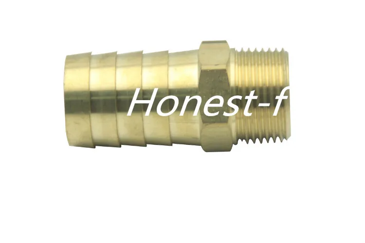 Brass BSP Barbed Fitting Coupler / Connector 3/4" Male BSPP x 1"(25mm