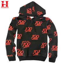 2017 Headbook Emoji Hoodies 100 Punkte 3d Sweatshirt Männer/frauen Mit Kapuze Hoodies Mit Fronttasche Casual Hoody Sweatshirts