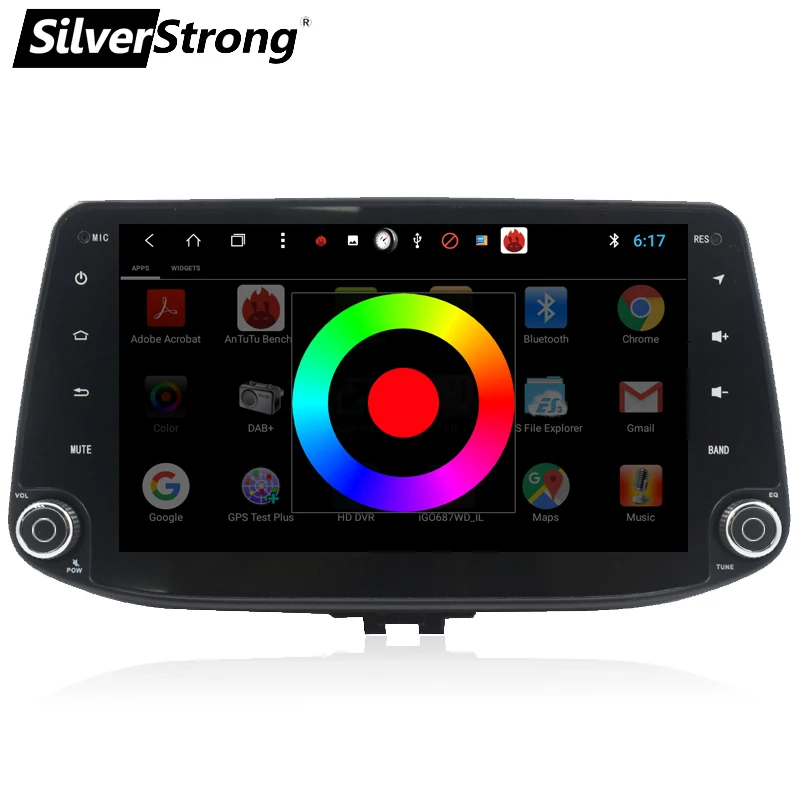 

SilverStrong Octa Core RAM 2G ROM 32G Android 8.1 For Hyundai i30 2017 2018 Car DVD Player Navigation GPS Radio tape recorder