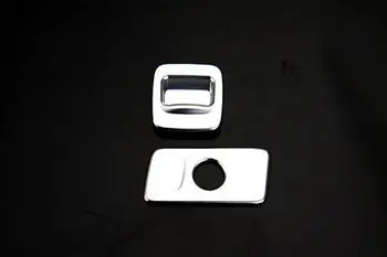 

ABS Interior Glove Box Handle Cover Trim 2pcs for Jeep Cherokee 2014 2015 2016