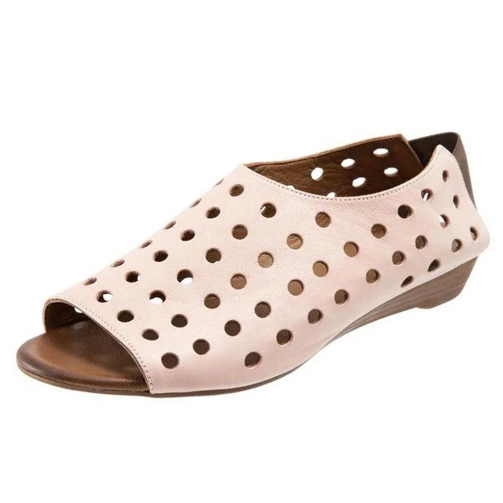 

SAGACE Women's Ladies Fashion Open Toe Wedges Elastic Sandals Casual Roman Shoes Sexy High Quality Outside Sandals Ladies Shoes