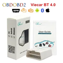 Viecar elm327 v1.5 bluetooth 4.0 para android/ios/pc obd2 scanner de diagnóstico ferramenta viecar elm 327 1.5 leitor de código obdii scanner