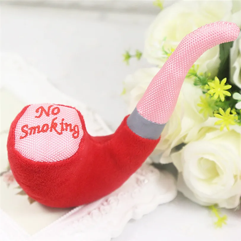 Pipe Shape Plush Pet Squeak Toys Sound Play Dog Toys For Small Large Dogs Cats Puppy Molar Chew Toys Wholesale #F#40AT29 (11)