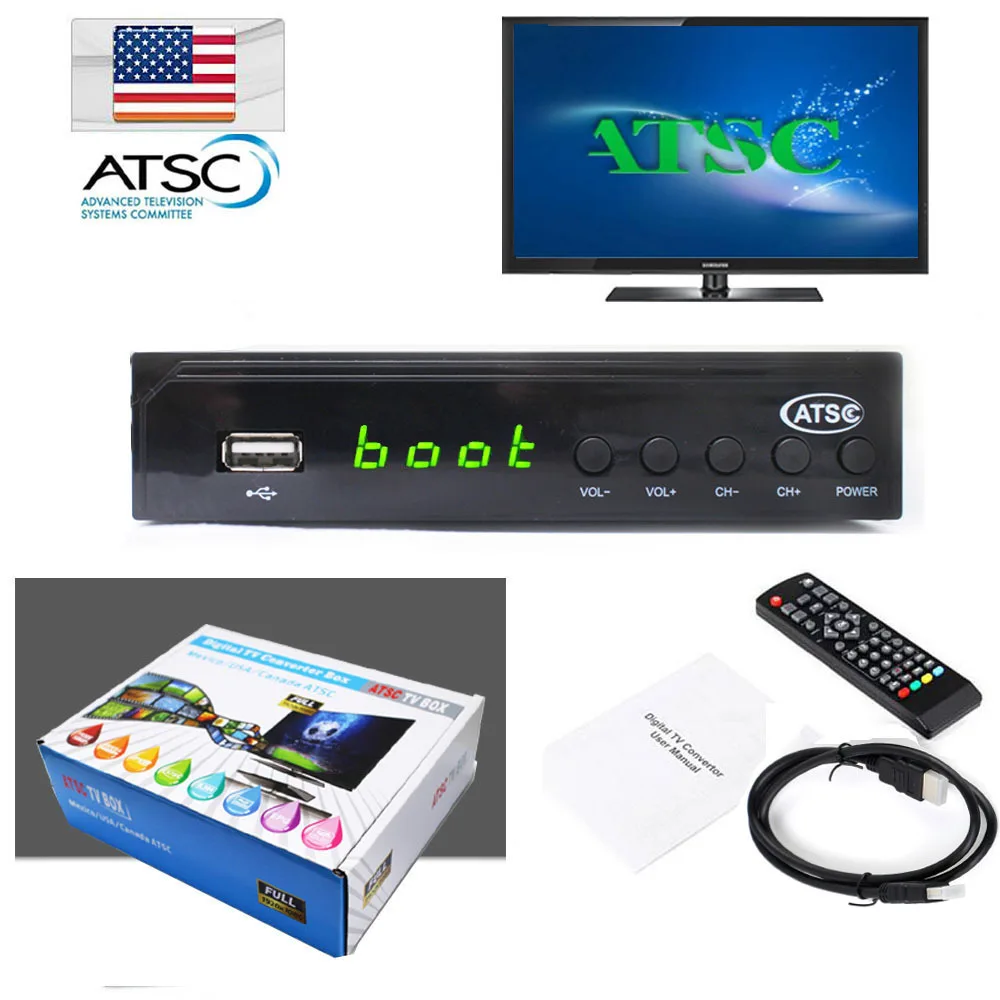 Buy Mini FTA 1080P Terrestrial Broadcast Digital