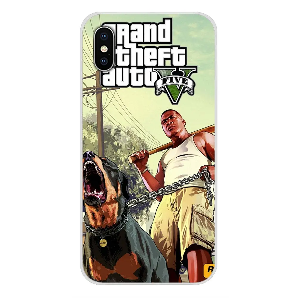 Soft Transparent Shell Cases rockstar gta 5 Grand Theft Newly For Samsung Galaxy A3 A5 A7 A9 A8 Star A6 Plus