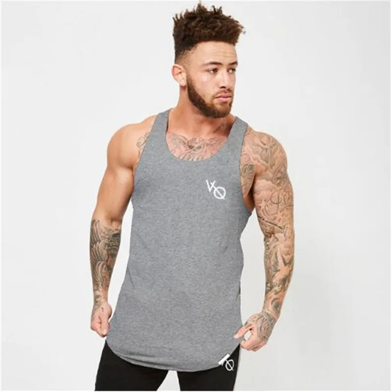 

COOPENGY2017 New Men Gyms Tank Top building Sleeveless Brand Casual Shirts men's Hot Selling Cultivate One's Morality vest