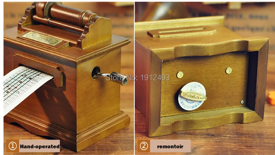 Wooden Phonograph DIY Hand-operated Type Music box (21).jpg