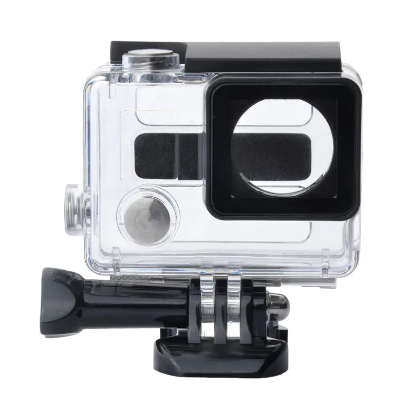 

High Quality 45M Diving Waterproof Housing Case For Gopro Hero 4/3 + / 3 Camera GoPro Session Accessories