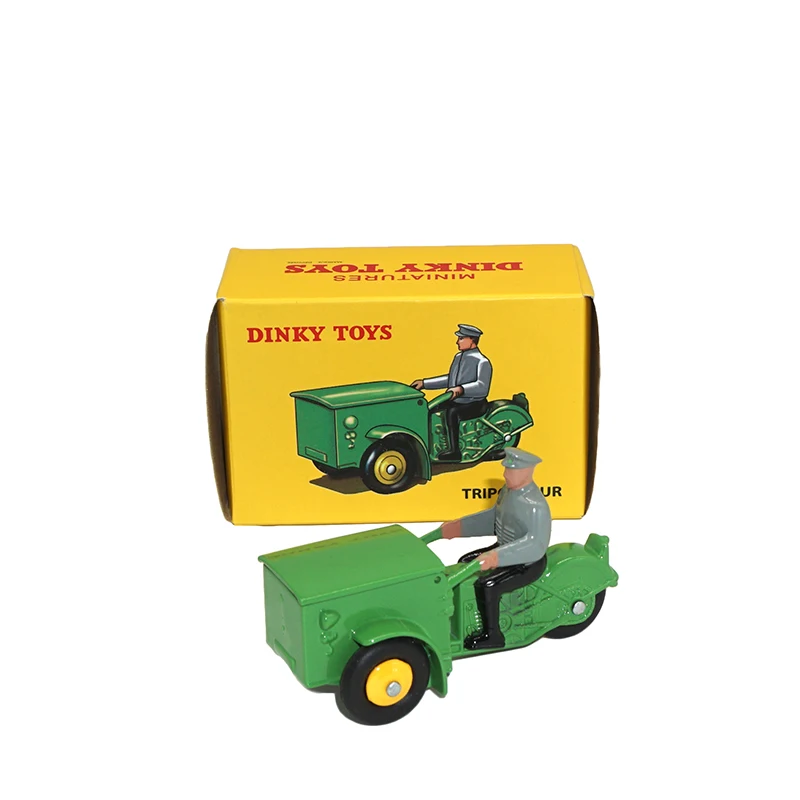 

DIECAST 1/43 Dinky toy MODEL DeAgostini 14 TRIPORTEUR THREEWHEELED DELIVERY VAN