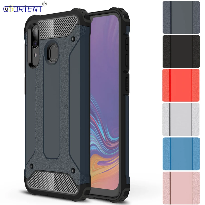 

Hybrid Armor Phone Case For Samsung Galaxy A30 Back Cover for Samsung A 30 SM-A305FN/DS SM-A305F/DS SM A305FN/DS Rugged Funda