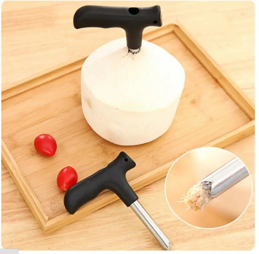 Новая полезная прочная открывалка для кокоса бурильщик отверстия кухонные инструменты для готовки нож для резки фруктов инструмент для очистки