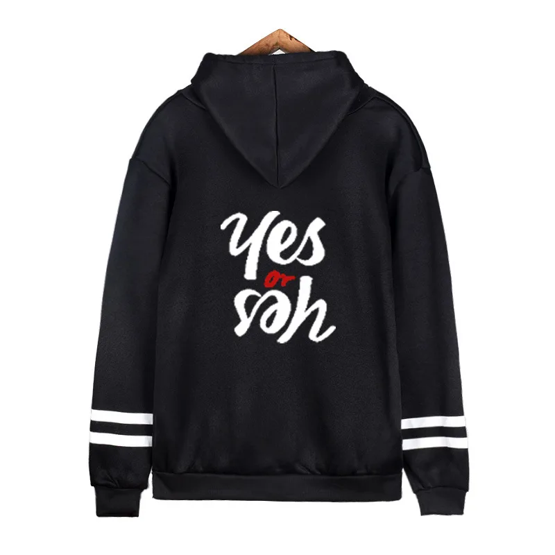  TWICE Hoodie Latest Album Yes Or Yes Around Plus Hooded Men And Women Korean Version Long-sleeved D