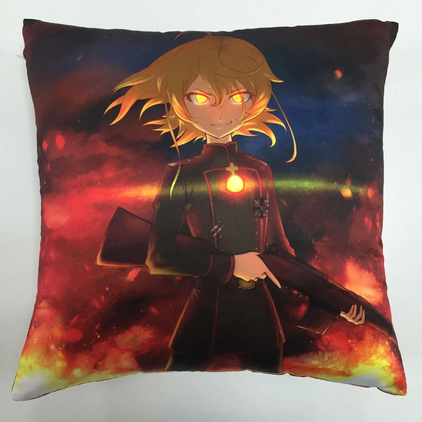 

New Youjo Senki Tanya Anime two side Pillowcases Hugging Pillow Cushion Case Cover Otaku Gift Cosplay 170