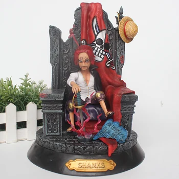 

23cm Anime One Piece GK Shanks PVC Figure Figurine Collection Model Toy