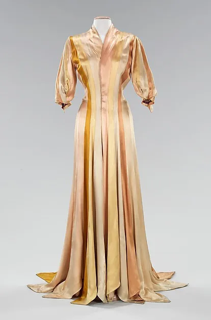 1930 S Seidenkleid Spat Viktorianischen Ara Stil Inspiration Morgenmantel Gown Style Silk Dressvictorian Era Aliexpress