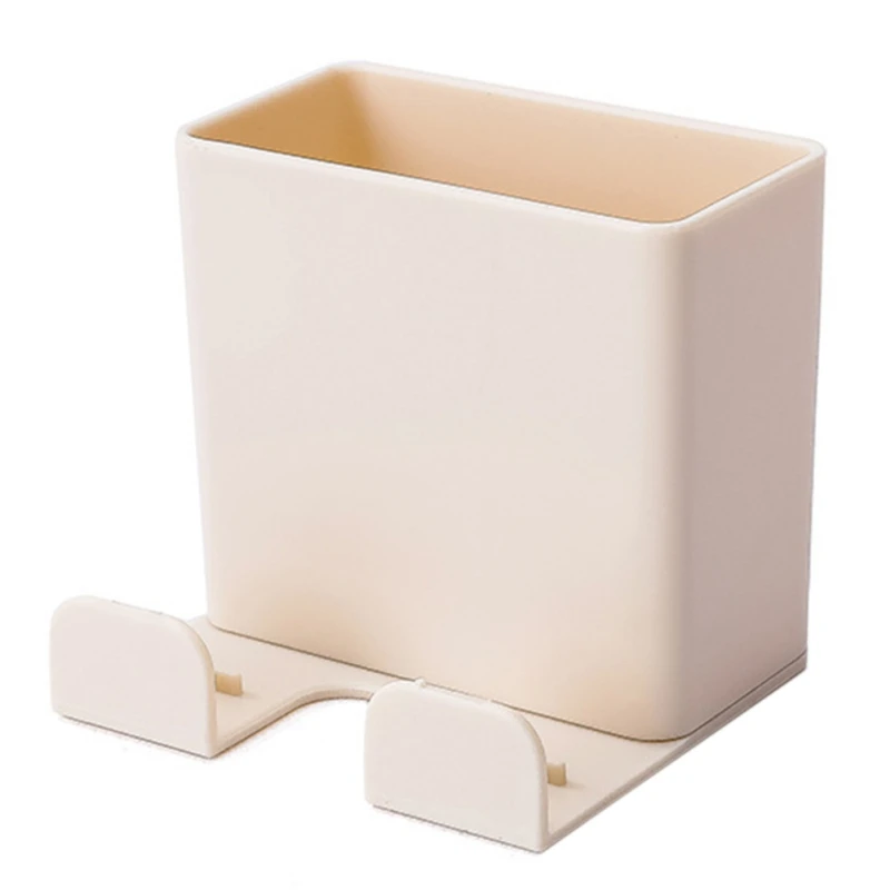 

Wall Mounted Organizer Storage Box Remote Control Air Conditioner Storage Case Mobile Phone Plug Holder Stand Container