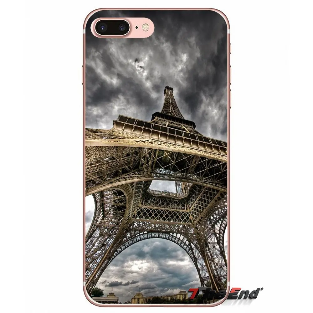 Эйфелева башня ночь боке Франция Париж чехол для Huawei P Smart Y6 Pro P8 P9 P10 Nova P20 Lite Mini 2017 SLA