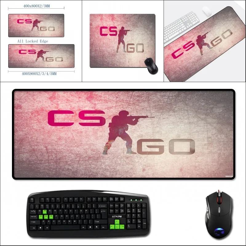 Коврик для мыши Congsipad Cool Hadsome Cs: go большой Настольный коврик повышает скорость