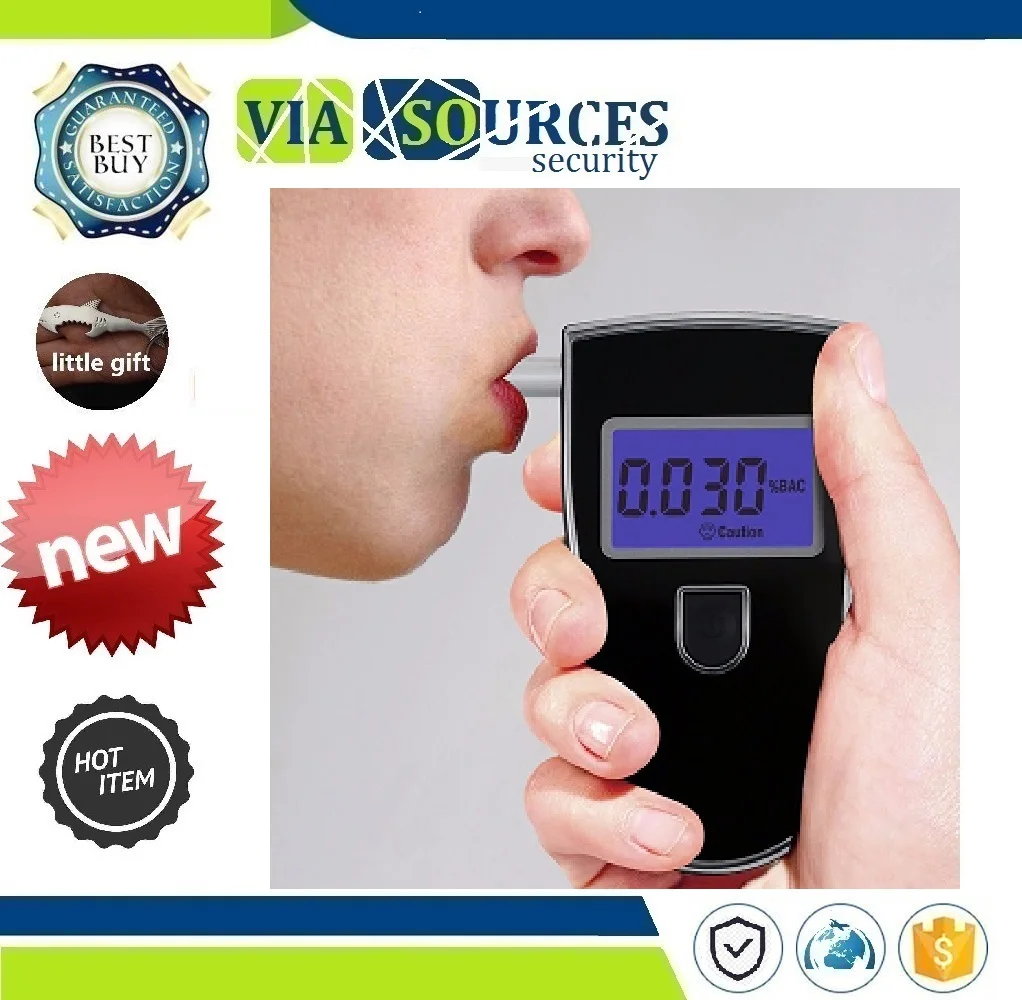 

Measuring Instrument Meter Digital Breathalyzer Breath Alcohol Car Gas Leak Detector Air Quality Monitor elitech Oxygen