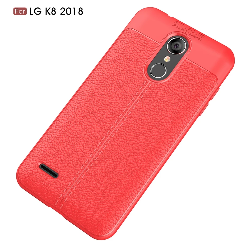 REAOOM Litchi pattern Case for LG K8 2018 Cover Full Protected Coque for LG G7 G6 Soft TPU Fitted Case for Q7 Q6 Business Cover (16)