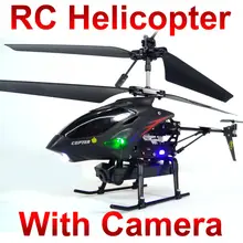 Remote Control toys video Metal Gyro 3.5 CH RC Helicopter With Camera wl s977 ID2 NSWB