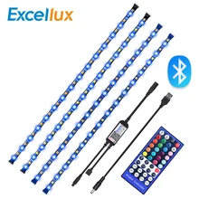 DC 5V USB Led Strip 40 Key RGBW RGBWW Bluetooth Led Strip Smart APP Control Flexible Diode Tape For TV PC Screen Backlight Decor