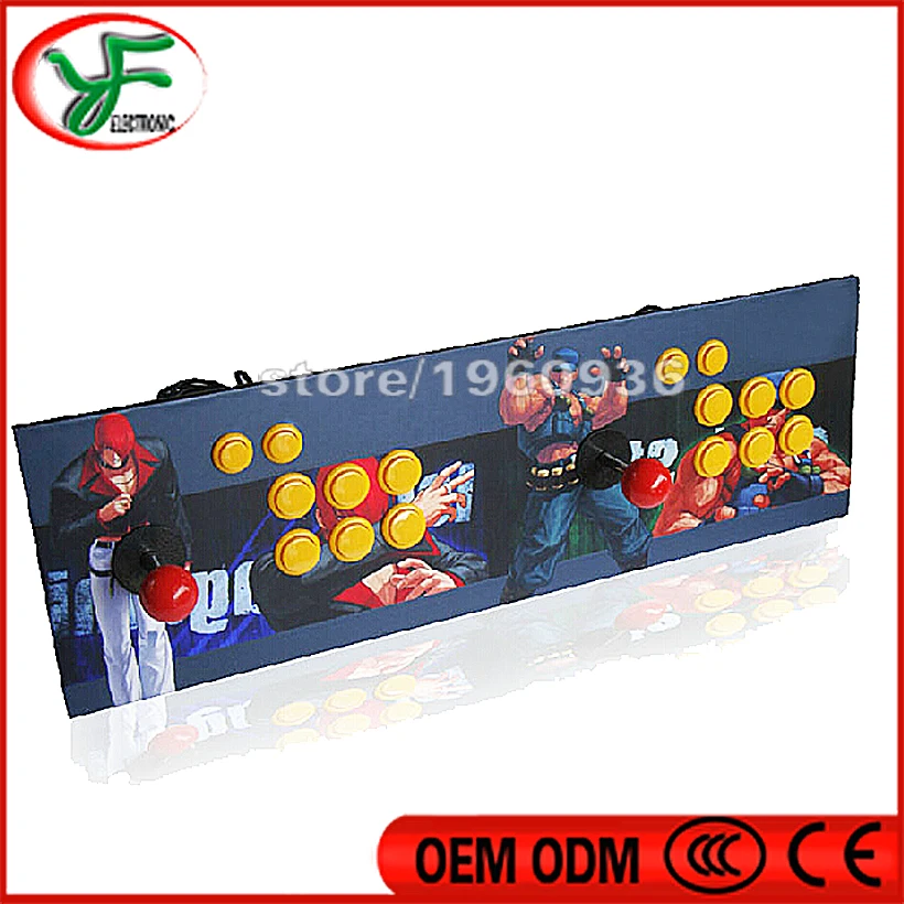 Консоль аркадных игр 2 игрока джойстик контроллер USB к ПК аркадный кнопки|arcade game|2
