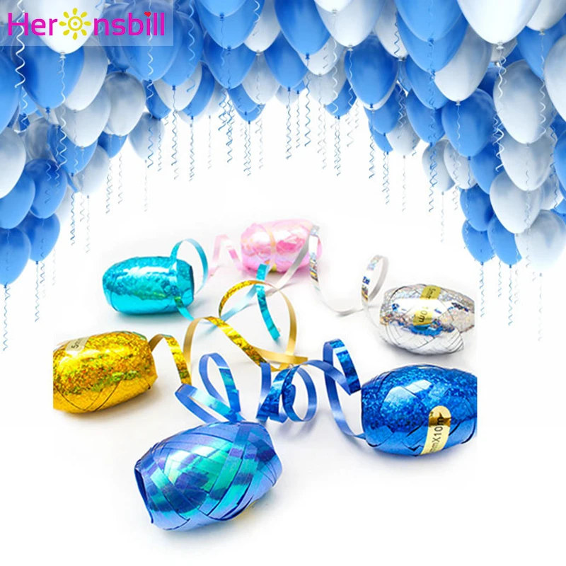 

Heronsbill 6pcs Balloon Ribbon Graduation Party Decorations Wedding Birthday Supplies Valentines Day Present Gift Baby Shower