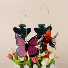 Креативные солнечные бабочки Колибри садовые сады торговый аркадный магазин украшения игрушки электрические летающие случайный цвет