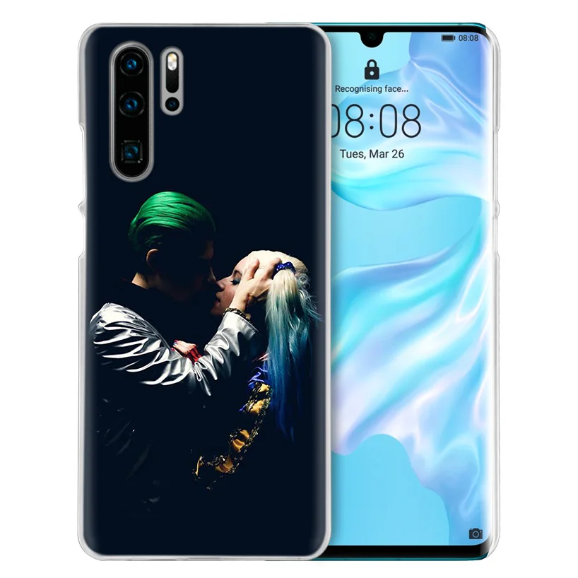 Джокер Отряд Самоубийц Харли чехол для huawei P20 P30 P Smart Nova 4 3i P10 P9 P8 Коврики 10 20 lite Pro мини жесткий чехол для телефона pc