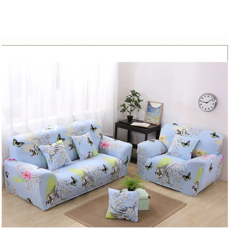 Slipcovers диван Противоскользящий плотно обертывается все включено секционный