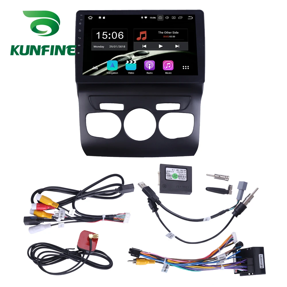 Excellent Android 9.0 Ram 4G Rom 64G PX6 Cortex A72 Car DVD GPS Multimedia Player Car Stereo For Citroen C4L 2013 2014 2015 2016 Radio 5