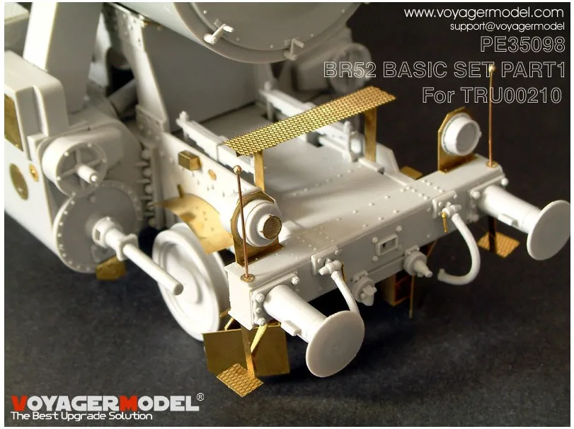 KNL HOBBY Voyager модель PE35098 Bavarian BR52 паровоз обновление база металлическое травление(1