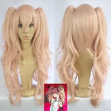 Аниме данганронпа: триггер счастливый хаос джунко эношима парик для косплея Косплей волосы подарок коллекция подарок Прямая поставка