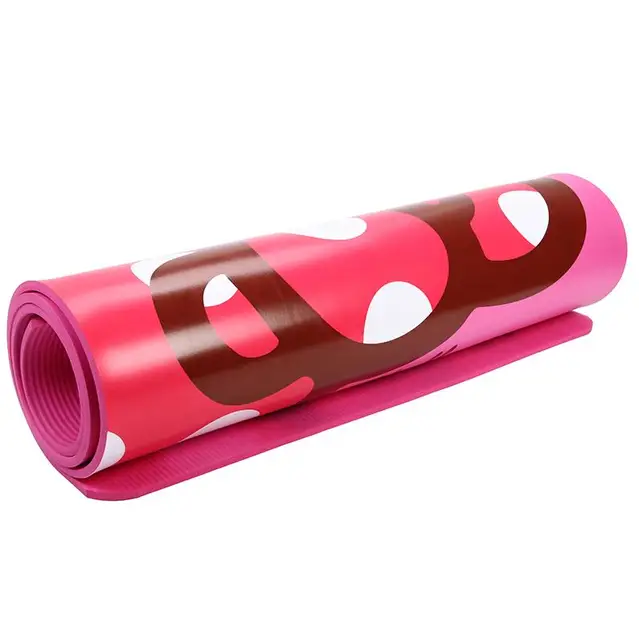 Hello Kitty Non slip Yoga Mat 10mm Fitness Mat Yoga Sport Gym Exercise Women Gymnastics Cute