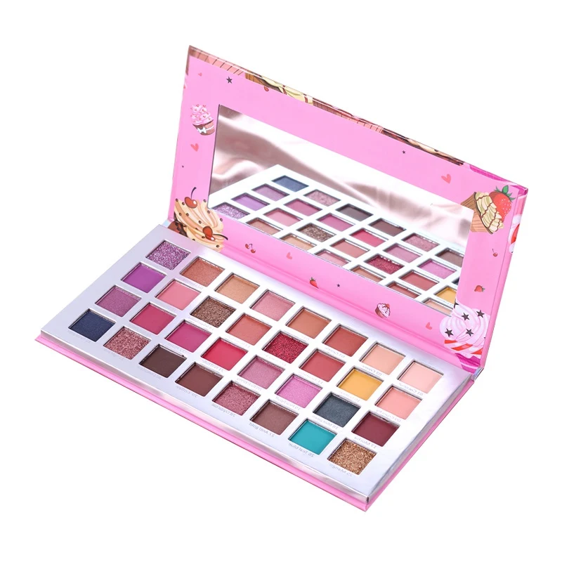 

32 Color Makeup Eyeshadow Palette Waterproof Glitter Pigment Eye Shadow Pallette Make up Palette