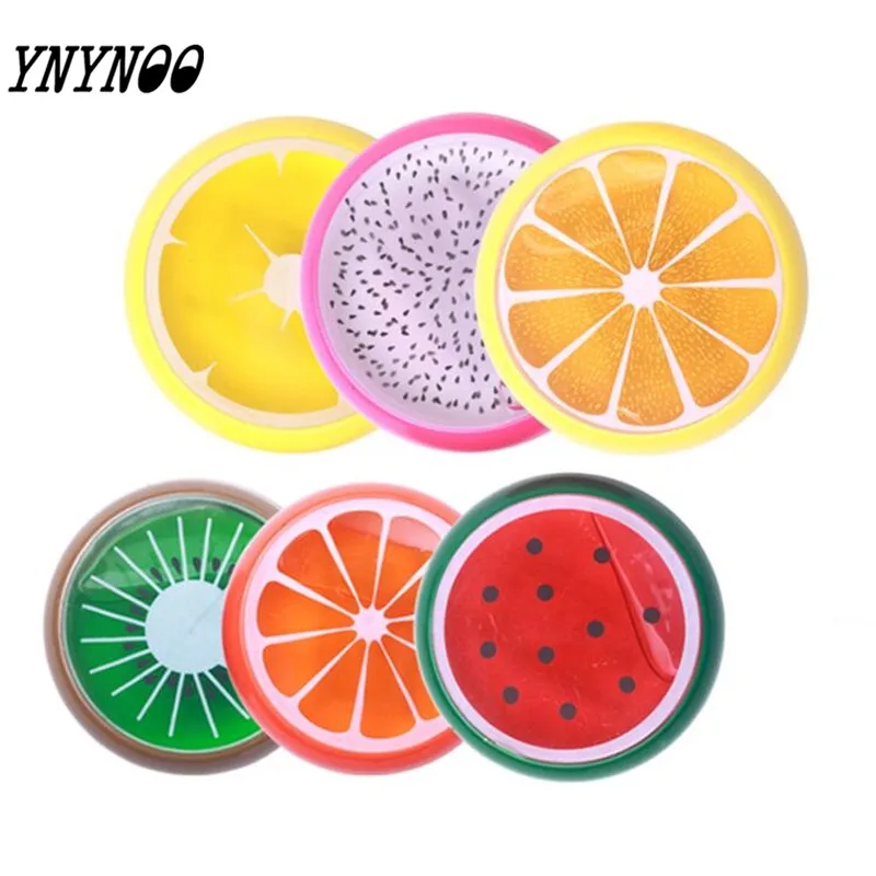 

(YNYNOO)6 Pcs Playdough Fun Clay Toy Slime Crystal Fruit Magnetic Colored Mud Pie Intelligent Silly Putty Plasticine Rubber Mud
