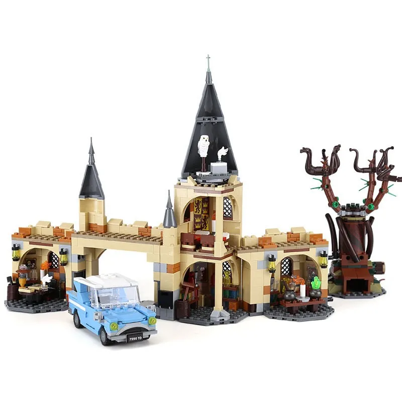 

Harri Potter Movie The Hogwarts Whomping Willow Compatible LGSet 75953 16054 Building Blocks Bricks Kids Toys Christmas Gifts