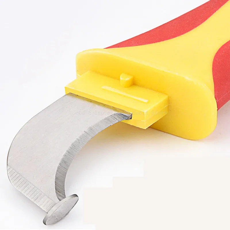 LIJIAN Cable Wire Stripper Knife Electrician Knife Stripping Hook Fixed Blade For Electrician Hand Tools Safety work Knives LIJIAN Cable Wire Stripper Knife Electrician Knife Stripping Hook Fixed Blade For Electrician Hand Tools Safety work Knives
