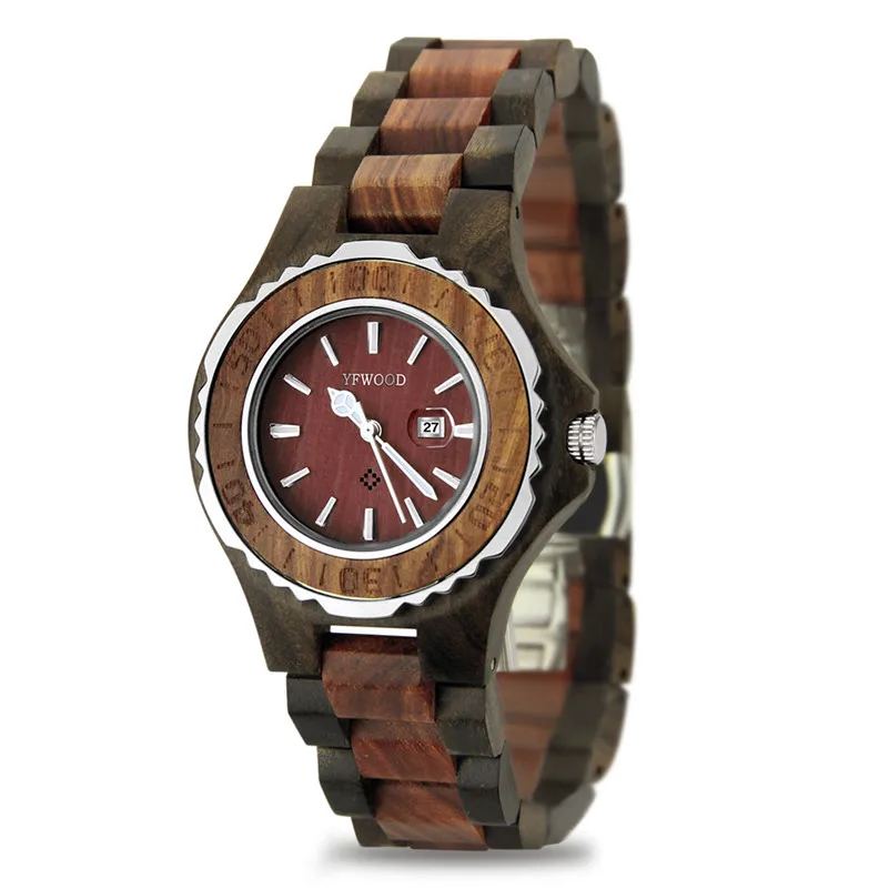 

Real Wood Watch Women Quartz Watches Ladies Top Brand Luxury Female Wrist Watch Girl Clock Relogio Feminino 2018