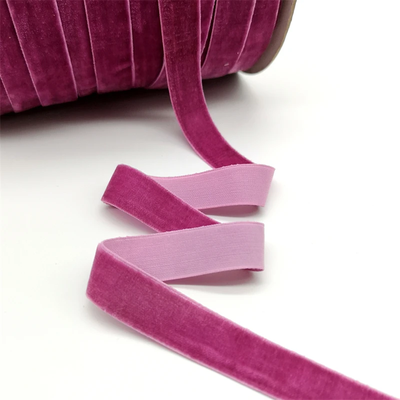 Elegant Velvet Ribbon for Weddings and Gift Wrapping - 5 Yards