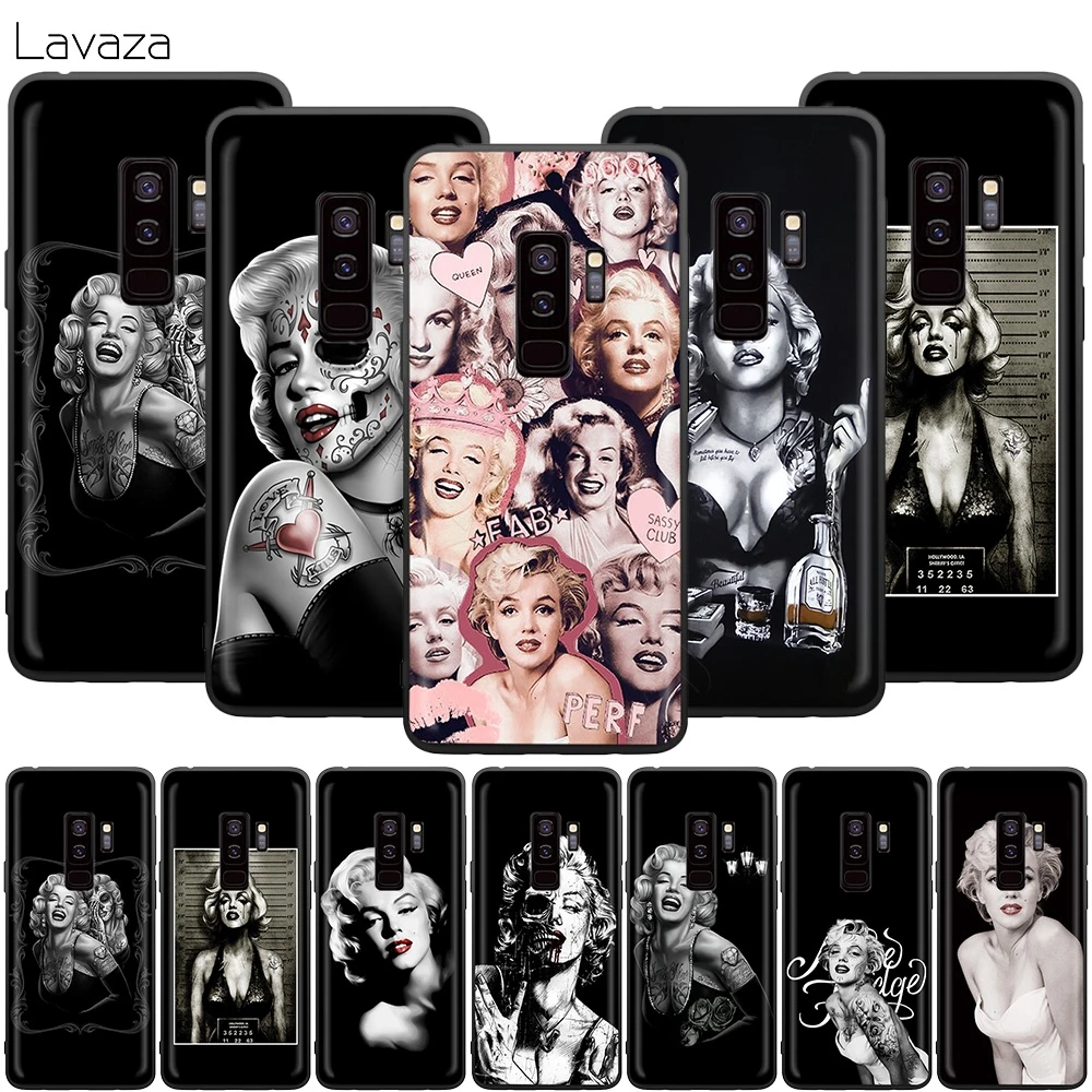 Marilyn Monroe чехол для Samsung Galaxy S20 S10 S9 S8 S7 S6 Plus Note 9 8 M30 M20 M10 Edge Lite Ultra | Мобильные телефоны