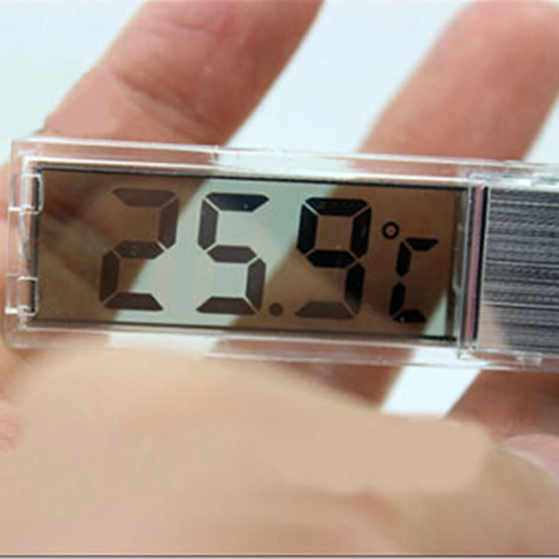Случайный цвет Многофункциональный ЖК 3D Кристалл цифровой электронный термометр для измерения температуры аквариума